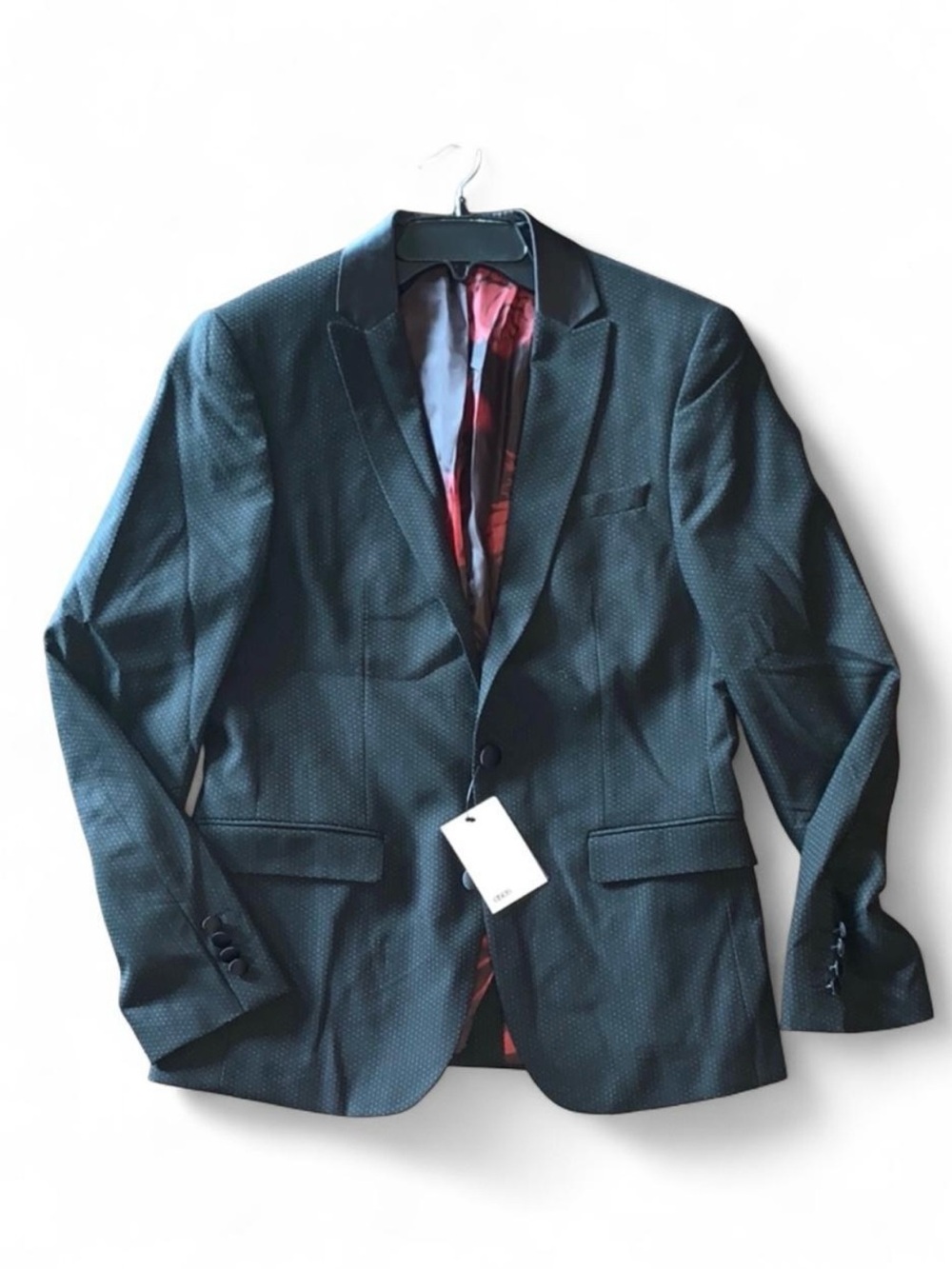 Asos New Black Blazer Size 38R Small Evening Old Money Formal Business Staple